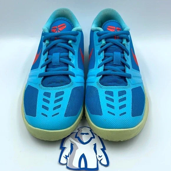 Nike Kobe Mentality Blue Lagoon Basketball Shoes 705587-400 Youth 6Y Womens 7.5 - Picture 2 of 10